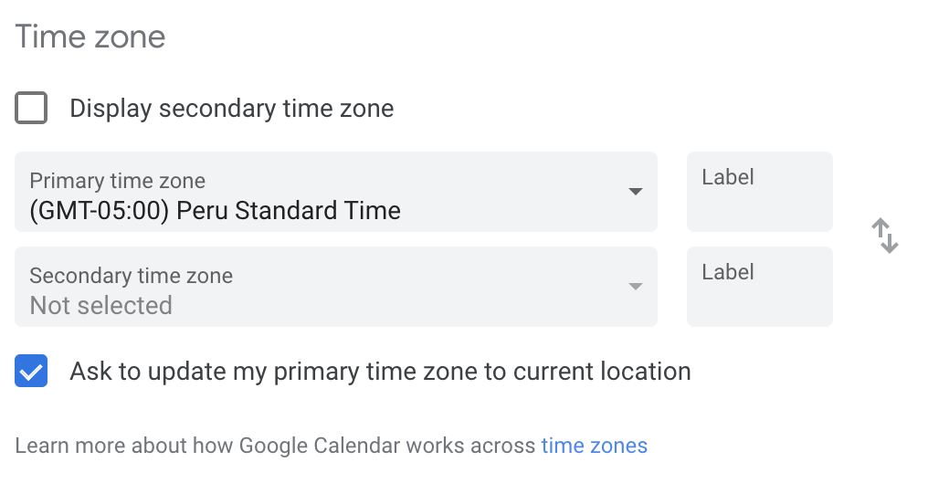 How to set up a zoom meeting in different time zones acaan